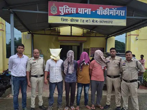 पुलिस ने 3 डकैती मामलों का किया खुलासा-4 आरोपियो साहित 1 एक विधि से संघर्षरत बालक गिरफ्तार